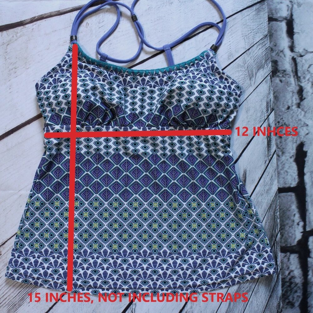 Prana, Multi Patterned Tank, Adjustable Straps, L… - image 6